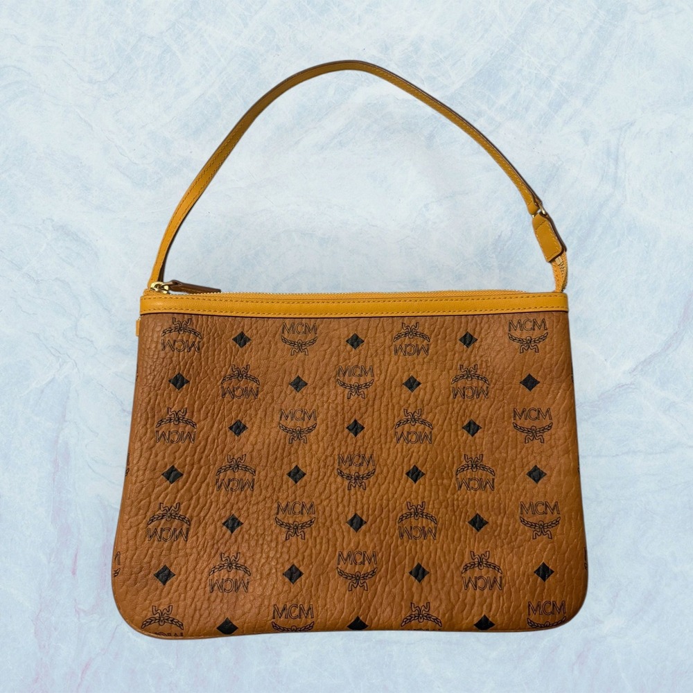 MCM Visetos Monogram Cognac MCM109